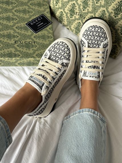 Кросівки жіночі білі New Gu4i  весна / осінь 2461 37 23.5 см | Зображення 9