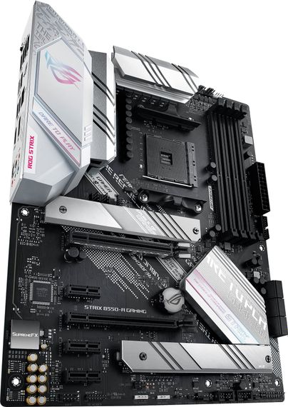 Материнcька плата ASUS STRIX B550-A GAMING sAM4 B550 4xDDR4 M.2 HDMI DP ATX (90MB15J0-M0EAY0) | Зображення 2