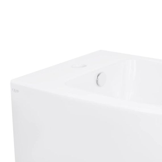 Биде подвесное Qtap Robin 515х370х350 White QT13551381GW | Зображення 4