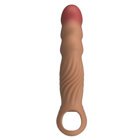 Насадка на член - Pretty Love Vibrating Penis Sleeve Extender | Зображення 4