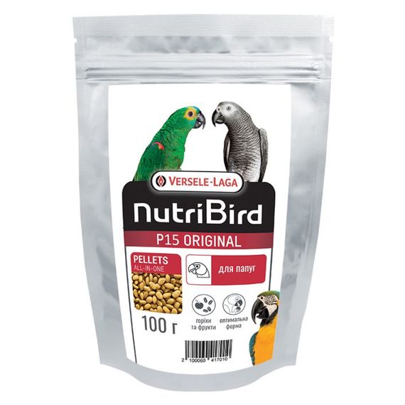 Корм для великих папуг Versele-Laga NutriBird P15 Original, 100 гр