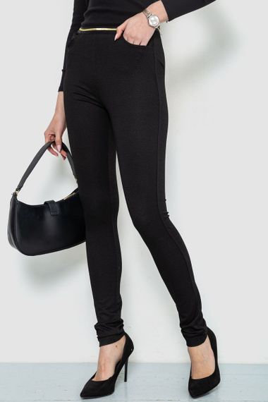 Лосині, колір чорний, 244R878-1 | Зображення 2