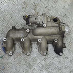 Колектор впускний 1.8 TDCI Ford Focus II Mondeo 2002-2015 + клапан EGR Форд Фокус 2 Мондео 4M5Q9424CB