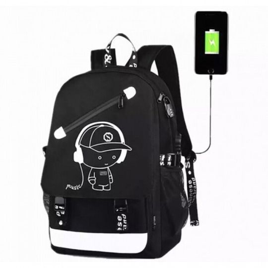 Рюкзак з USB-портом і світловідбиваючим ефектом XPRO 20 л (Рюкзак Music_420)