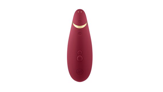 Вакуумний кліторальний стимулятор Womanizer Premium 2 - Bordeaux, функції Autopilot та Smart Silence | Зображення 4