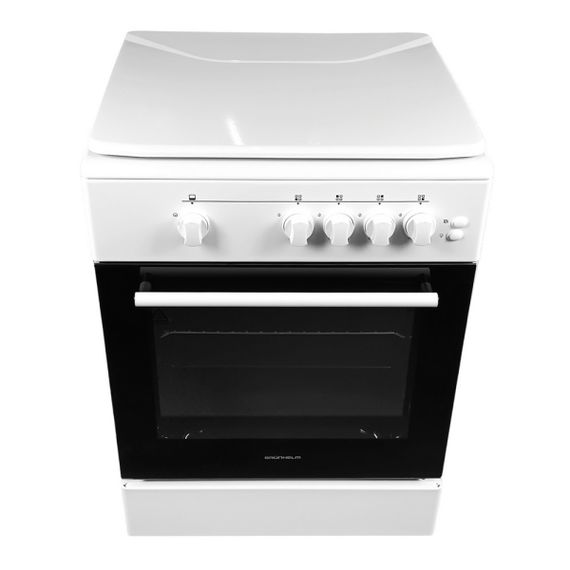 Плита газова біла Grunhelm G4FM6611W | Зображення 5