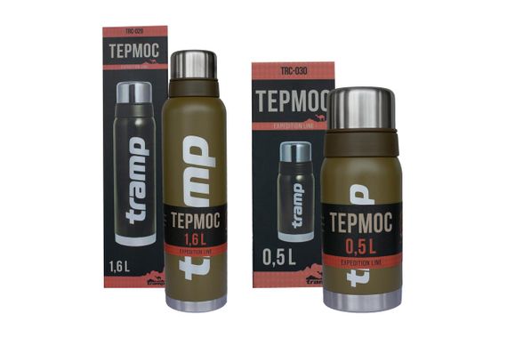 Термос Tramp Expedition Line 1,6 л Оливковый TRC-029-olive | Зображення 5