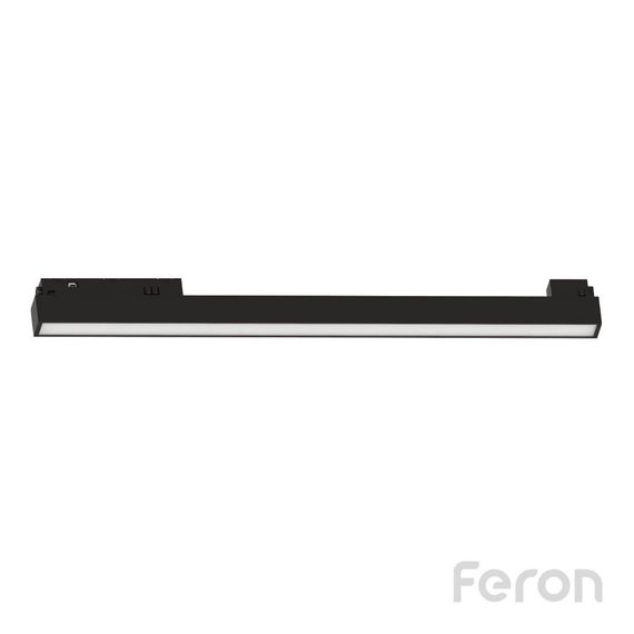 Світлодіодний магнітний трековий світильник Feron MGN302 18Вт 4000K чорний | Зображення 1