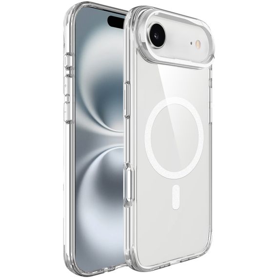 Чохол TPU Space Case Apex with Magnetic Fit для Apple iPhone 17 Air (6.5") Silver | Зображення 1