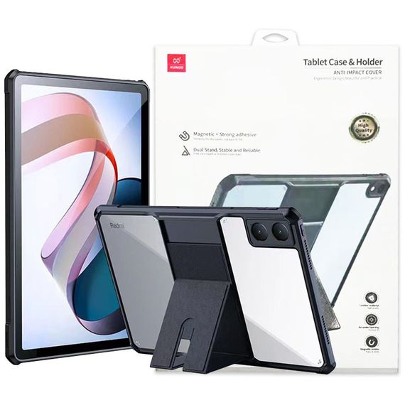 TPU+PC чохол Xundd Stand c посиленими кутами для Xiaomi Redmi Pad Pro (12.1") / Poco Pad (12.1") Чорний