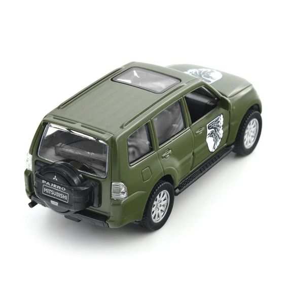 Автомодель серии "Шевроны Героев" Mitsubishi Pajero 4WD Tubro "93 ОМБр" TechnoDrive 250283M | Зображення 1