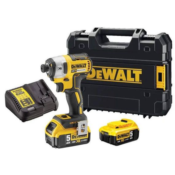 Шуруповерт аккумуляторный ударный бесщеточный 205Нм DeWALT DCF887P2