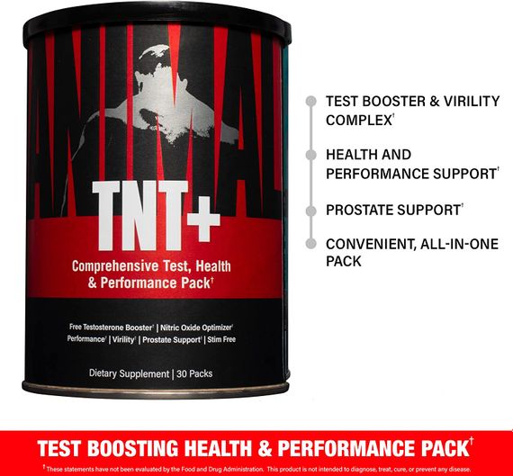 Комплекс для мужчин Universal Nutrition TNT+ Comprehensive Test 30 Packs | Зображення 2