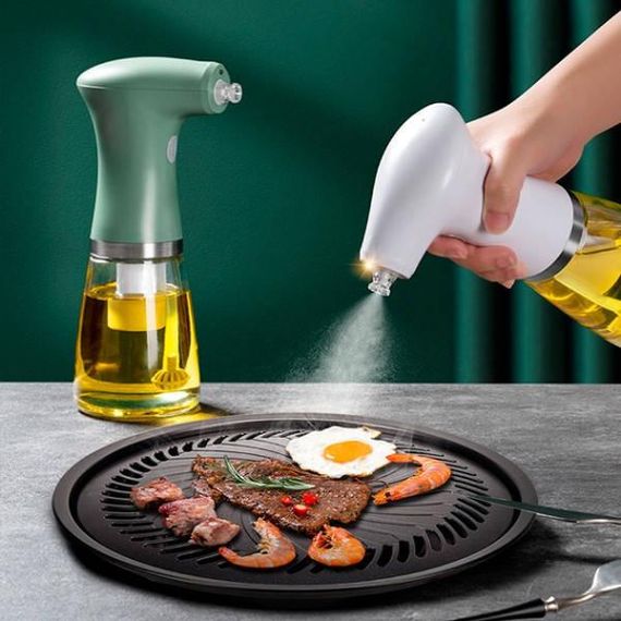 Розпилювач для олії та оцту електричний USB Білий