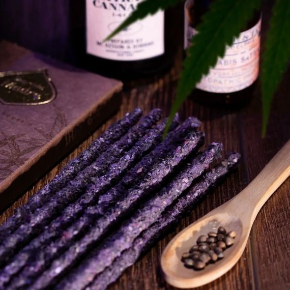 Преміальні грубі аромапалички Purple Hindu Kush Релакс і Піднесення  6 шт. в уп. Sagrada Madre 7798348237303 | Зображення 2