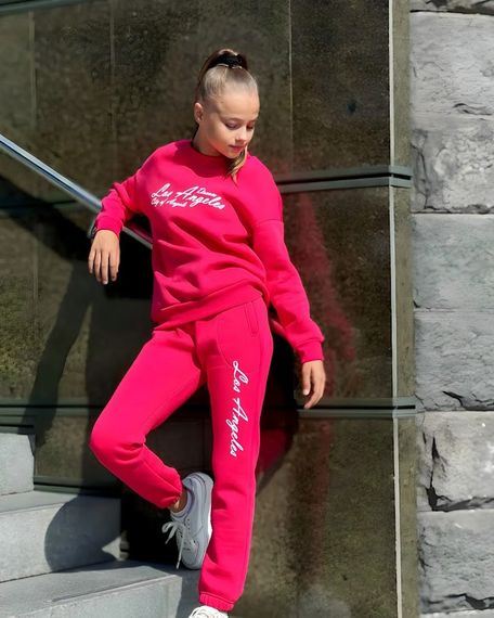 Костюм для дівчинки (підлітковий) Носи своє 152 Рожевий (p-12018-132919) | Зображення 4