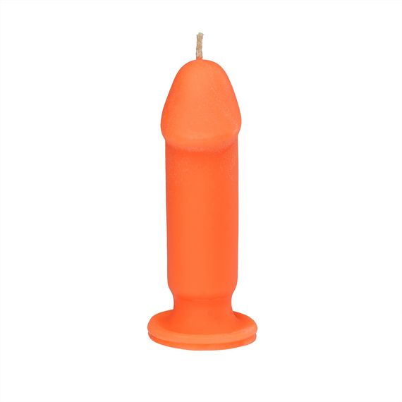 Свічка LOVE FLAME - Dildo S Orange Fluor, CPS04-ORANGE sexstyle | Зображення 2