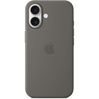 Чехол для мобильного телефона Apple iPhone16 Silicone Case with MagSafe - Stone Gray (MYY33ZM/A) | Зображення 4