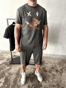 Комплект футболка/шорти ДТФ-петля