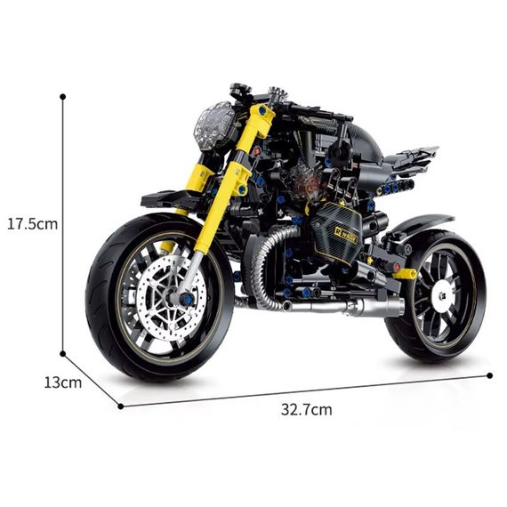 Конструктор LEGO технік мотоцикл Harley-Davidson в масштабі 1:8 618 деталей