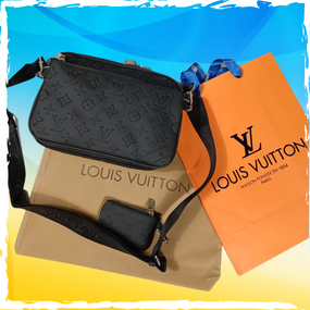 Сумка Louis Vuitton 3в1. Сумка + гаманець + клатч. Сумка Луі, сумка Луі Віттон