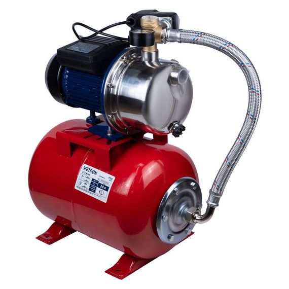 Насосна станція Wetron 0.75кВт Hmax 42м Qmax 50л/хв 775052/24 | Зображення 4