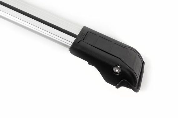 Багажник поперечины на стандартные рейлинги с замком WingBar V1 (2 шт) до 140 см, Серый для Toyota Sienna 2020- гг | Зображення 6