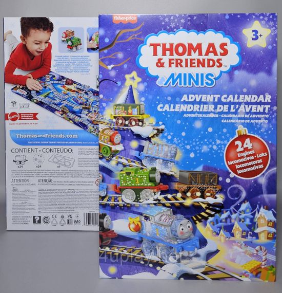 Адвент календар Паровозик Томас та друзі Fisher-Price Thomas & Friends MINIS Advent Calendar | Зображення 2