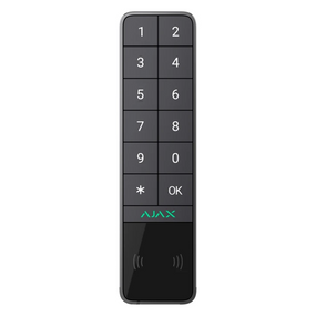 Бездротова вулична клавіатура зі зчитувачем Ajax KeyPad Outdoor Jeweller Graphite