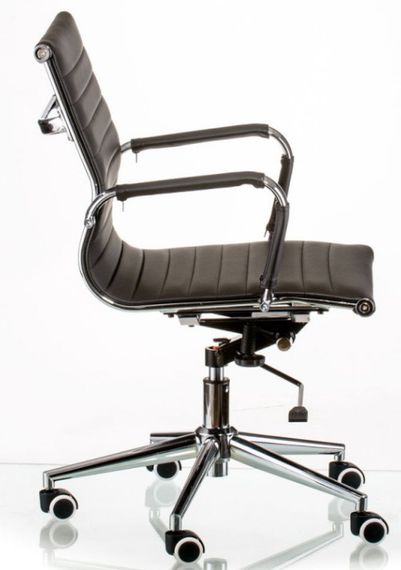 Офісне крісло Solano 5 artleather black Tilt, Eames Style | Зображення 4