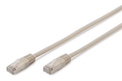 Патч-корд DIGITUS cat.5e, F-UTP, 3м, AWG 26/7, серого цвета (DK-1521-030)