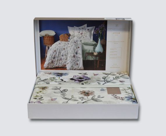 Постельное белье Pupilla Digital Satin 200 х 220 см Dream Ekru | Зображення 2
