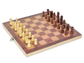 Шахи дерев'яні W6648, 44-44см, 3в1(шашки, шахи, нарди), в коробці (6903317512263)
