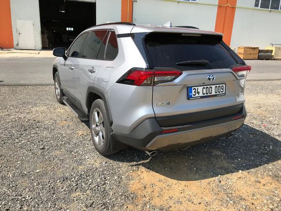 Бокові пороги RedLine V1 (2 шт., алюміній) для Toyota Rav 4 2019-2024 | Зображення 3