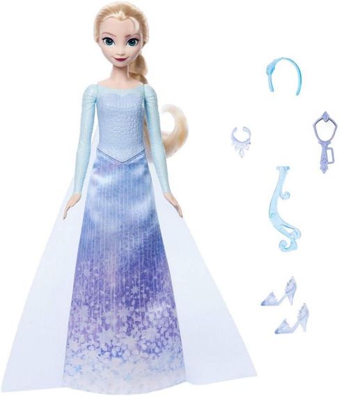 Лялька Ельза з аксесуарами Крути та прояви Крижане серце Elsa Disney Frozen Spin & Reveal | Зображення 1