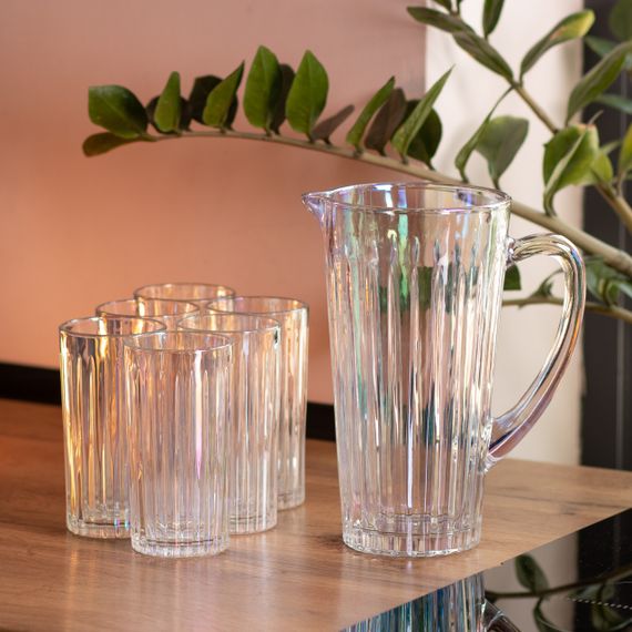 Кувшин 1.2 литра со стаканами 6 штук по 320 (мл) HP-19-9 | Зображення 6