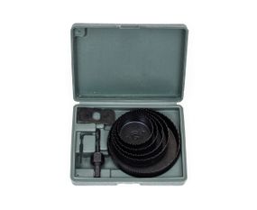 Набір фрез по дереву та гіпсокартону Polax 8 од. 64mm 76mm 89mm 102mm 127mm (41-001)