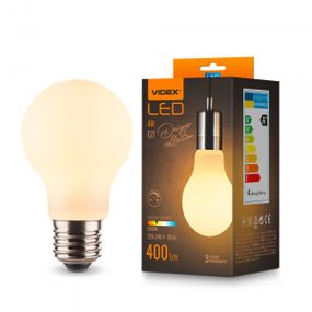 LED лампа VIDEX Filament VL-DA60MO 4W E27 3000K Porcelain dimmable