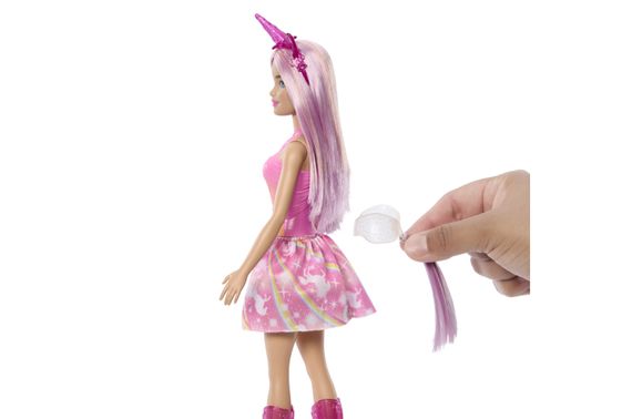 Лялька-єдиноріг "Рожева грація" HRR13 серії Дрімтопія BARBIE | Зображення 1