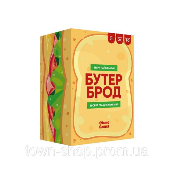 Настольная игра «Бутерброд» 0026MG 90 карточек
