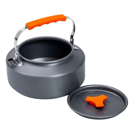 Набор туристической посуды в сумке для похода и кемпинга: кастрюля, сковорода, чайник HP39578C | Зображення 5