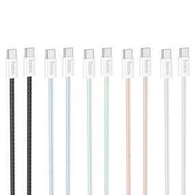 Кабель для зарядки телефона. USB Hoco X104 Source 60W Type-C to Type-C