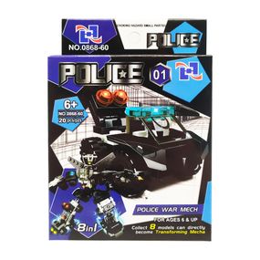 Дитячий конструктор  0868-60 поліцейський транспорт (Вид 1)