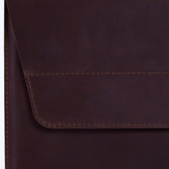 Чохол для ноутбука вінтажний Incarne Line MacBook Pro 13" 2016-2025 line-brown-vintage-pro-13 коричневий | Зображення 4