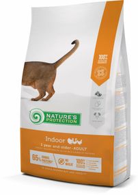 Корм Nature's Protection Indoor сухой для взрослых кошек живущих в помещении 2 кг