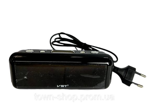 Часы электронные настольные красные VST-738 | Зображення 4