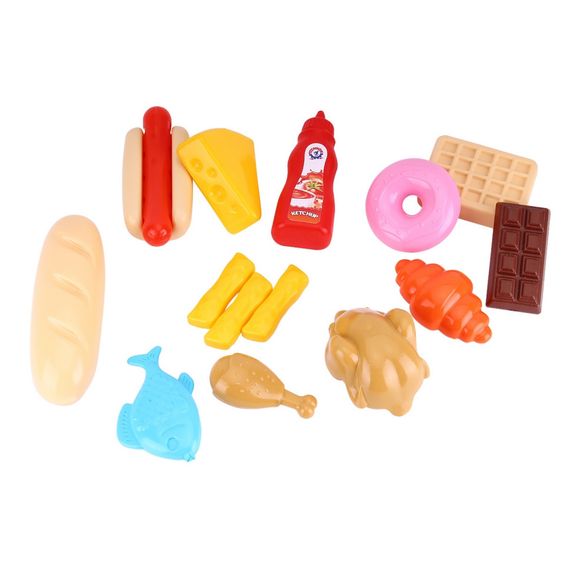 Ігровий набір "Продукти" ТехноК 8706TXK 15 предметів | Зображення 1