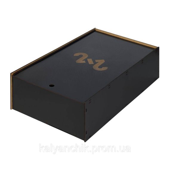 >Кальян 2x2Hookah V.1.1 Dark Side Black (черный) | Зображення 1