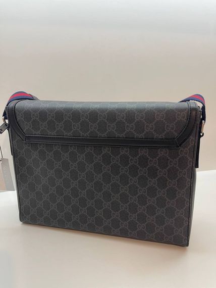Чоловічий месенджер Gucci, сірий | Зображення 1