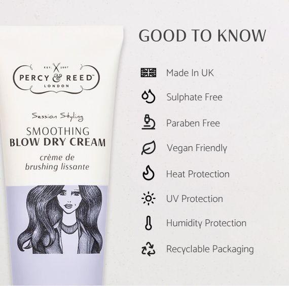 Розгладжуючий крем для волосся PERCY & REED SESSION STYLING SMOOTHING BLOW DRY CREAM | Зображення 3